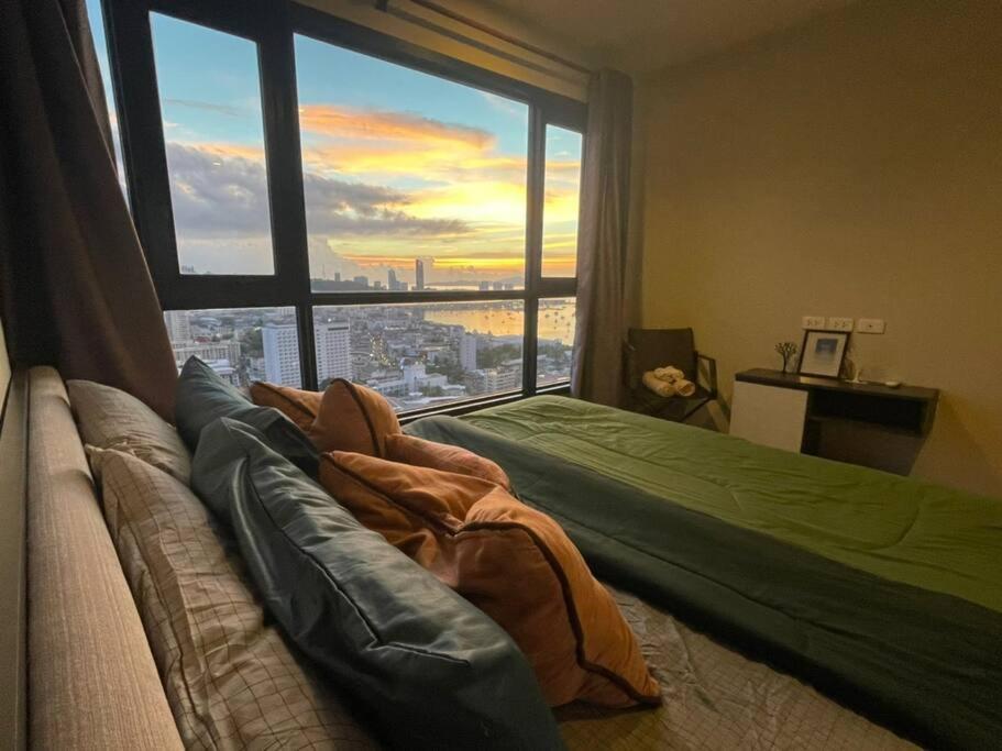 The Base Central Pattaya 2Bed King&Queen Sky Seaview & Infinity Pool Extérieur photo