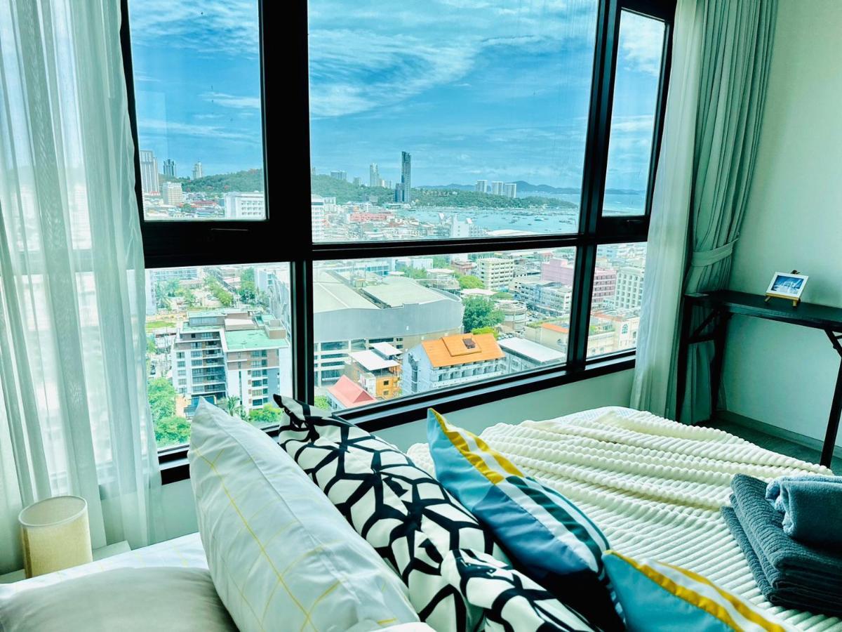 The Base Central Pattaya 2Bed King&Queen Sky Seaview & Infinity Pool Extérieur photo