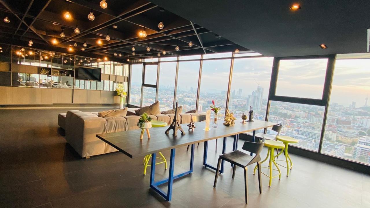 The Base Central Pattaya 2Bed King&Queen Sky Seaview & Infinity Pool Extérieur photo