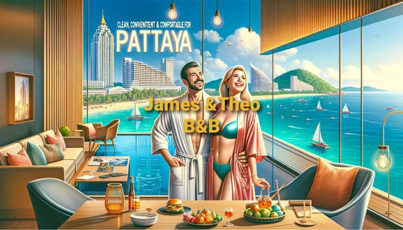 The Base Central Pattaya 2Bed King&Queen Sky Seaview & Infinity Pool Extérieur photo