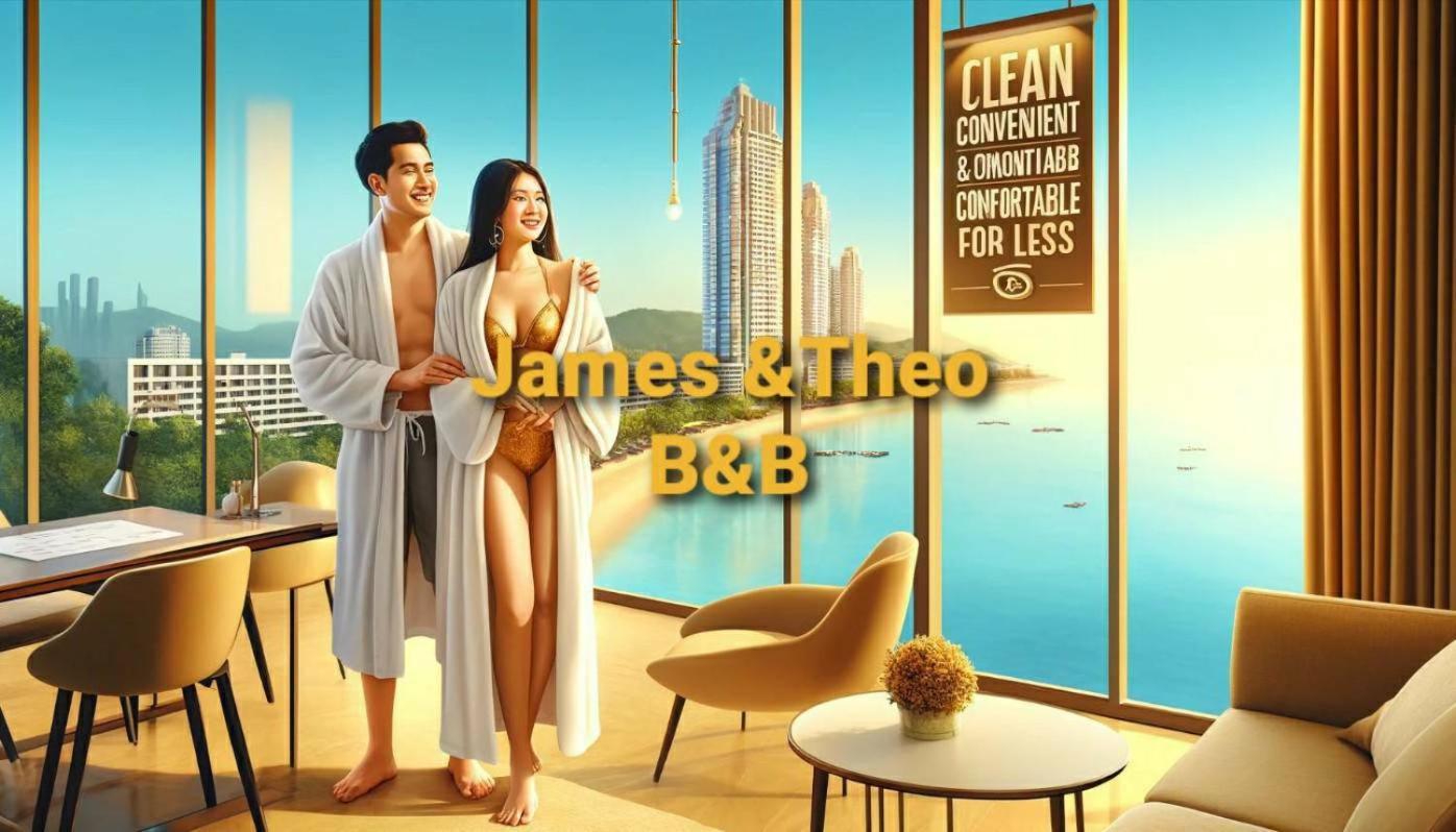 The Base Central Pattaya 2Bed King&Queen Sky Seaview & Infinity Pool Extérieur photo